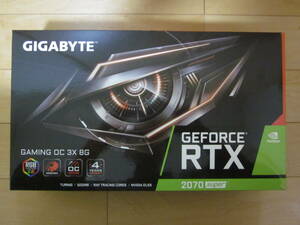 【中古・動作確認済】 GIGABYTE　NVIDIA GeForce RTX2070 SUPER GAMING OC 3X 8G GDDR6 グラフィックスカード