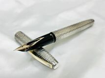 【SHEAFFER/シェーファー】万年筆 インペリアル スターリングシルバーペン先 14K585 文房具 筆記用具 コレクション 現状品 銀 14金_画像1