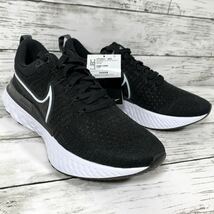 【未使用】NIKE React Infinity Run Flyknit 2 リアクト インフィニティ ラン フライニット2 ブラック 黒 US9.5/27.5cm CT2357-002_画像3