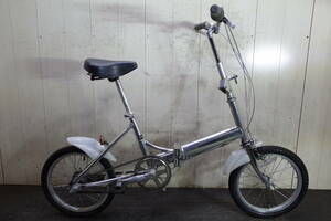 稀少良品！台湾製 16型 　軽量アルミ　内装３段 折り畳み自転車