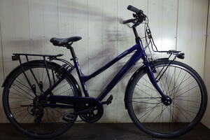 人気美品！office press commuter 700C アルミ シマノ7速 460mm AUTO LED仕様 クロス