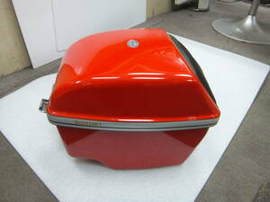 スズキ　ユニバーサルトップバッグ　ＵＮＩＶＥＲＳＡＬ　ＴＯＰ　ＢＡＧ　赤　トップボックス　純正　取付ステー付き　旧車レトロ