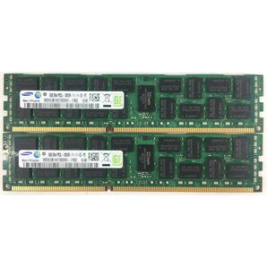 【8G×12枚組】低電圧版 SAMSUNG PC3L-12800R 2R×4 ECC Registered 中古メモリー サーバー用 DDR3 即決 動作保証【送料無料】の画像3