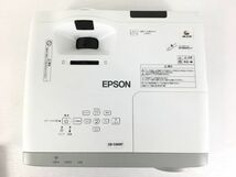 【ランプ時間：高144h 低0h】EPSON EB-536WT ビジネスプロジェクター 高輝度3400lm ペン2本・リモコン・バッグ等付 動作確認【送料無料】_画像6