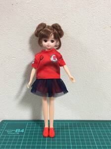 中古 TOMY トミー リカちゃん 応援 サポーター東京 オリンピック リカちゃん 詳細不明 