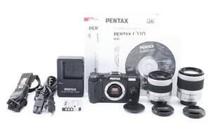 PENTAX ペンタックス Q10 02 06 レンズキット シャッターカウント9885回 [正常動作品　美品] #2057980A