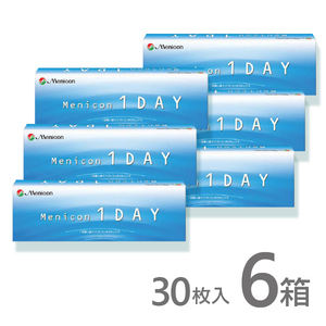 メニコンワンデー 6箱 30枚入 コンタクトレンズ 1day 激安