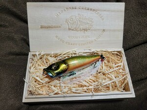 ★Megabass★CARROZZERIA WOODY POPX メガバス カロッツェリア ウッディ ポップX GLX WOODY OIKAWA Length 65.5mm Weight 1/4oz ポッパー 