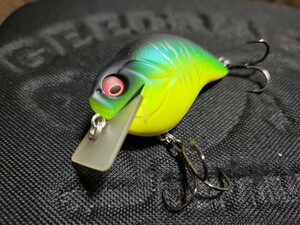 ★Megabass★STW S-CRANK 1.2 メガバス エスクランク MAT TIGER 美中古品 Length 60mm Weight 3/8oz スクエアビル スラロームアクション