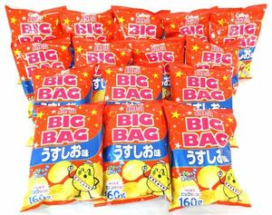 送料300円(税込)■rr080■◎カルビー ポテトチップス BIGBAG 160g 15点【シンオク】