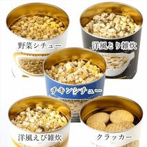 送料300円(税込)■gc014■◎防災食 非常食 サバイバルフーズ 大缶 バラエティセット 49248円相当【シンオク】_画像2