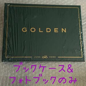 BTS JUNGKOOK GOLDEN グク ブックケース フォトブック 緑