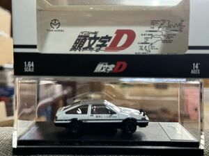 タイムマイクロ社 1/64 頭文字D AE86 トレノ カーボンボンネット