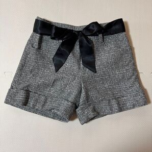 HUSHUSH ショートパンツ リボン size2 発表会 およばれ オシャレパンツ キッズ