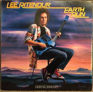 【JPN盤/fusion/LP】Lee Ritenour Earth Run / 試聴検品済