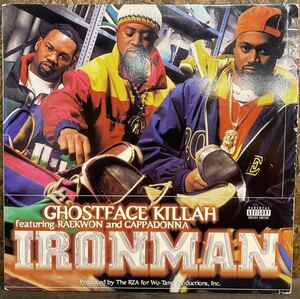 【US Org盤/Hiphop/美盤(EX-又はVG++)/2LP】Ghostface Killah Ironman / 試聴検品済