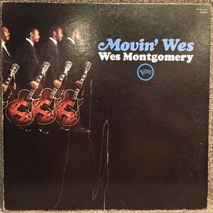 【国内盤/Hard Bop/即決/LP】Wes Montgomery Movin' Wes / 試聴検品済