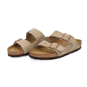 Z574 BIRKEN STOCK ビルケンシュトック サンダル 27.0cm ベージュ ARIZONA アリゾナ スエード ダブル ストラップ トープ