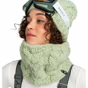 Z489 ROXY Roxy HYDROSMART neck warmer WINTER COLLAR cable braided ski snowboard winter sport snood 