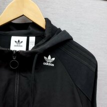 Z508 adidas originals アディダス オリジナルス ジャケット パーカー Ｓ ブラック PT3 フルジップ フーディ Full Zip Hoodie JKT JACKET_画像3