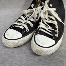 Z568 CONVERSE コンバース スニーカー 23.5cm ブラック ハイカット ネクスター110 HI NEXTAR キャンバス アンクルパッチ ベーシック_画像7