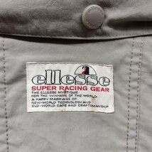 B424 ellesse エレッセ スノー ウェア つなぎ M グレー スキー スノーボード ウィンター スポーツ ゲレンデ 雪山 レトロ ナイロン_画像7