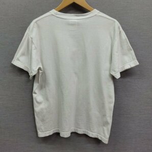 B547 X-GIRL エックスガール 半袖 Tシャツ ワンサイズ ホワイト 上下反転 ロゴ プリント クルーネック ストリート カジュアルの画像5
