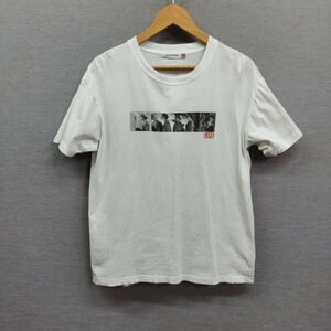 B556 GOOD ROCK SPEED グッドロックスピード 半袖 Tシャツ フリーサイズ LIFE フォト フロント バック プリント クルーネック