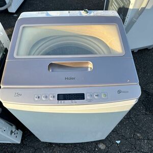 名古屋一部エリア送料無料　2021年式 7.5kg Haier 洗濯機 JW-LD75A