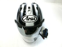 1000円スタート ジェットヘルメット Arai YF DESIGN VZ Ram SNELL 57-58cm Mサイズ 2018年製 M2015 Ⅲ-10mm アライ バイク用品 1 DDD8_画像2