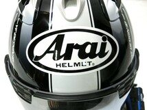 1000円スタート ジェットヘルメット Arai YF DESIGN VZ Ram SNELL 57-58cm Mサイズ 2018年製 M2015 Ⅲ-10mm アライ バイク用品 1 DDD8_画像3