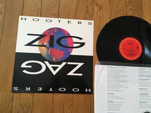 ★フーターズ HOOTERS／ZIG ZAG ※1989年貴重アナログ盤！ PP&M ピーター・ポール&マリーでもお馴染みの500 MILESの名曲カヴァーも収録