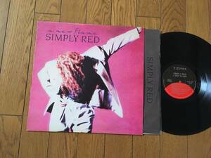 ★シンプリー・レッドの3作目！SIMPLY RED ※「二人の絆」も名曲バラードにカヴァーして収録　COVER ※1989年の貴重アナログ盤！