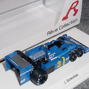 送料込み Reve 1/43 ティレル フォード P34 シェクター 1976 日本GP Tyrrell Ford Scheckter スパーク レーヴコレクション の画像5