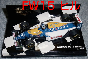 1/43 ウイリアムズ ルノー FW15 ヒル 1993 WILLIAMS RENAULT V10 HILL FW15C