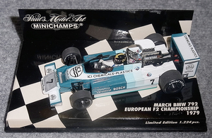 台紙違い 1/43 F2 マーチ BMW 792 DALY ヨーロッパ 1979 デイリー MARCH