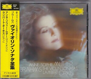 ★CD DG ブラームス:ヴァイオリン・ソナタ 全集 *アンネ＝ゾフィー・ムター(Anne-Sophie Mutter)