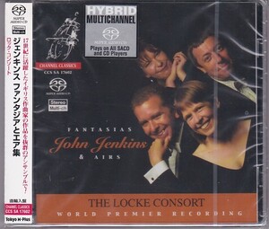 ★CD ジョン・ジェンキンス:ファンタジアとエア集 Jenkins:Fantasias and Airs*ロック・コンソートLocke Consort/Hybrid SACD