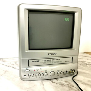ORION オリオン 10型 テレビデオ　ブラウン管　カラーテレビ VT10-W2　2003年製　　※動作確認済(M0219-6)