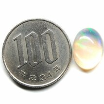 500円～売り切り!! オパール 4.266ct ルース 裸石 / 天然 宝石 卸 メキシコ ホワイト_画像4