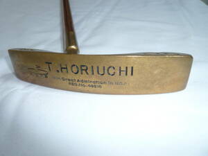 **　木製パター　ROYAL　PERFECT PUTTER　T.HORIUCHI　**