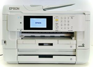 LB2821CO 1円スタート 【 印刷枚数9672枚 】 EPSON PX-M5081F エプソン インクジェット プリンター A3 FAX付 複合機