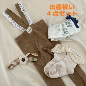 出産祝い　女の子　ベビー　プチギフト　ラッピング　ハンドメイド　スタイ　洋服