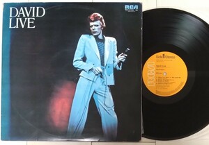 美盤♪国内盤/2LP/見開き　David Bowie / David Live