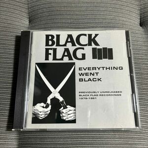 【未発表曲集】Everything Went Black /Black Flag