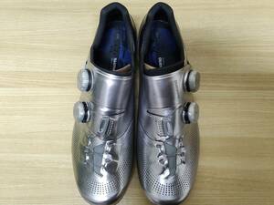 SHIMANO Shimano SH-RC903S limitation silver wide width 43(27.2cm) unused / trying on only free shipping 