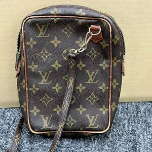 495.◎1円スタート◎LOUIS VUITTON ルイヴィトン ショルダーバッグ 旧型 ダヌーブ M3552 モノグラム ブラウン系 レディース 【65393】