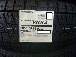 【送料無料】冬タイヤ 2023年製 BRIDESTONE VRX2 205/60R16 4本セット税込￥75,800-