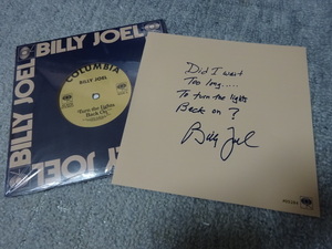 公式サイト 17年ぶり新曲 シングル「Turn The Lights Back On (Extended Version)」開封新品 限定番号付 ビリー・ジョエル Billy Joel