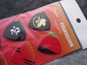 Fender フェンダー Evangelion ASUKA Pick Set ピックセット エヴァンゲリオン アスカ 